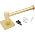 thumbnail image 3 of Stone Harbor Hardware Vienna Post Toilet Paper Holder, Satin Brass, 3 of 3