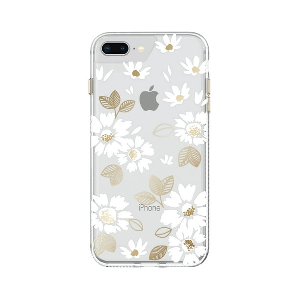 Mondwater Concurrenten Maryanne Jones Clear White Floral Phone Case for iPhone 6 Plus, iPhone 6s Plus, iPhone 7  Plus, iPhone 8 Plus - Walmart.com