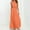 Orange, variant on Backless Bandage Dress, Multi-Way Strap Long Dress, Women's One Shoulder Evening Gown for Party