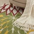 thumbnail image 3 of 6â€™ x 9â€™ Red Warm Harvest Indoor Outdoor Area Rug, 3 of 6