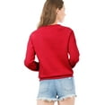 thumbnail image 4 of Made by Olivia Women's Basic Soft & Comfortable Pullover Fleece Crewneck Sweatshirt, 4 of 5