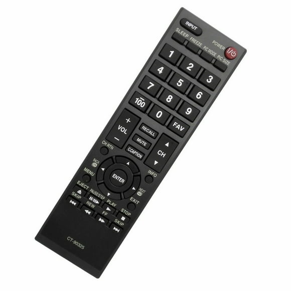 Toshiba TV Remote Control Replacement for CT-90325 Models