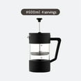 thumbnail image 3 of French Filter Press Coffee Pot Tea Maker practical coffee Thickened Borosilicate Glass Coffee Press Pot, 3 of 9