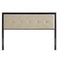 thumbnail image 5 of Modway Teagan Tufted Queen Headboard in Black Beige, 5 of 7