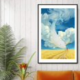 thumbnail image 2 of IDEA4WALL Framed Canvas Wall Art for Living Room, Bedroom Whale Canvas Prints for Modern Home Decoration Ready to Hang, 2 of 4