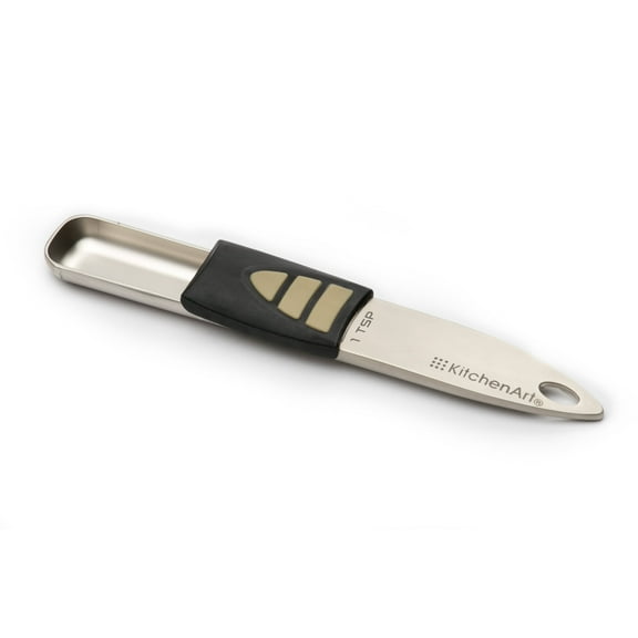 KitchenArt Pro Adjust-A-Teaspoon, Satin, 9.31 x 9.31 x 0.75