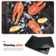 thumbnail image 3 of Bandeja de descongelación rápida 2 piezas duradera práctica multifuncional clásica para Ehuebsd alimentos congelados carne placa de cocina, 3 of 8