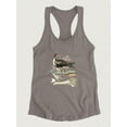 thumbnail image 3 of Aquatic Birds I Racerback Tank Women -Sydenham Edwards Designs, Female x-Large, 3 of 4
