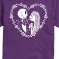 thumbnail image 2 of The Nightmare Before Christmas - Jack Sally Heart - Men's Short Sleeve Graphic T-Shirt, 2 of 4