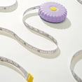thumbnail image 4 of 79In Textured Shell Retractable Tape Measure Soft Flexible Sewing Body Measuring Tape Push Button Telescoping Ruler For Tailoring Fabric Knitting Craft, 4 of 6