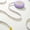 Purple, variant on Round Auto Retractable Measuring Tape, 78.74 Inch Soft Ruler for Household Sewing, Tailoring and Handcraft Measurement