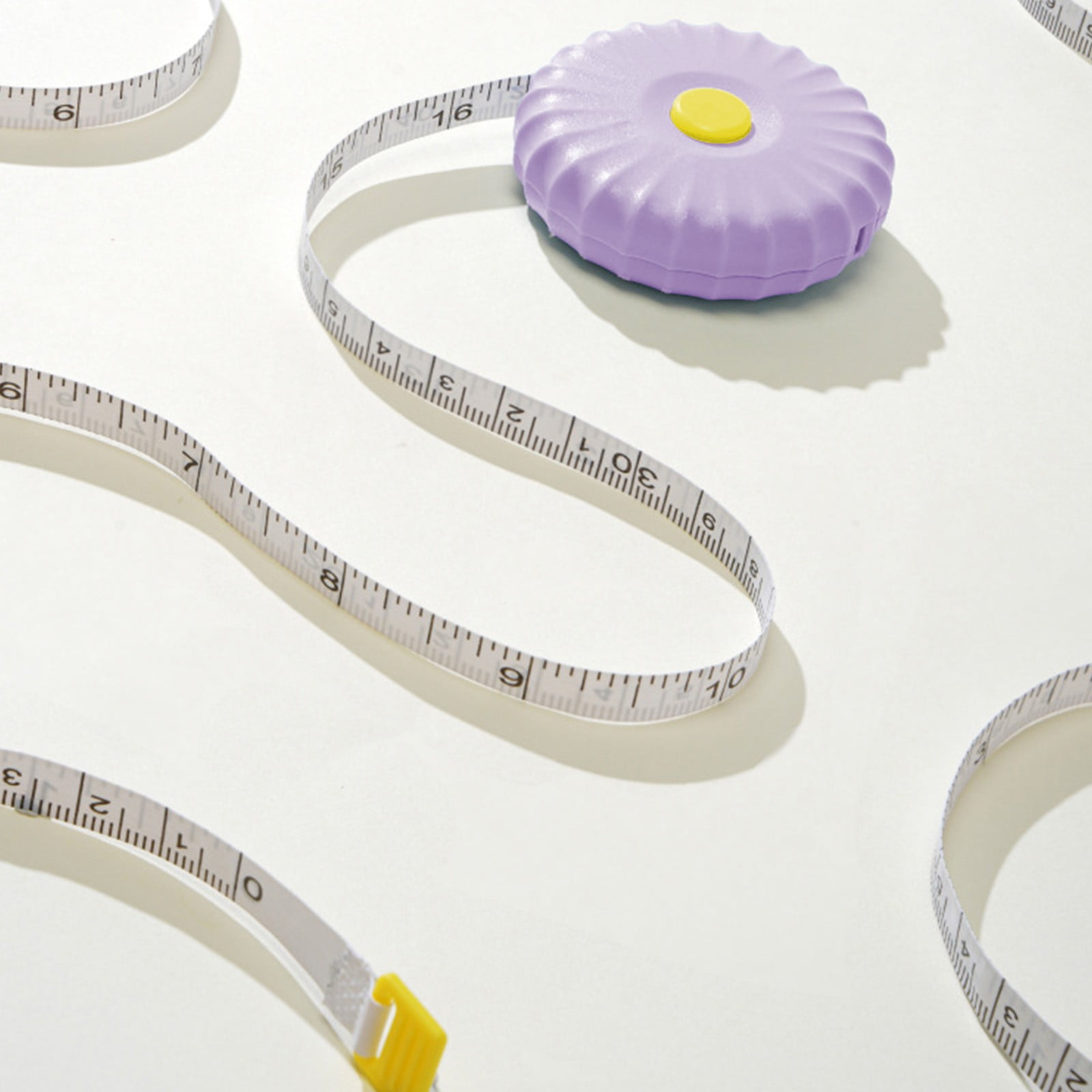 Retractable Tape Measure Soft Sewing Tape Measure with Dual Scale Cm/Inch Portable Body Measuring Tape for Tailor Craft Home Use
