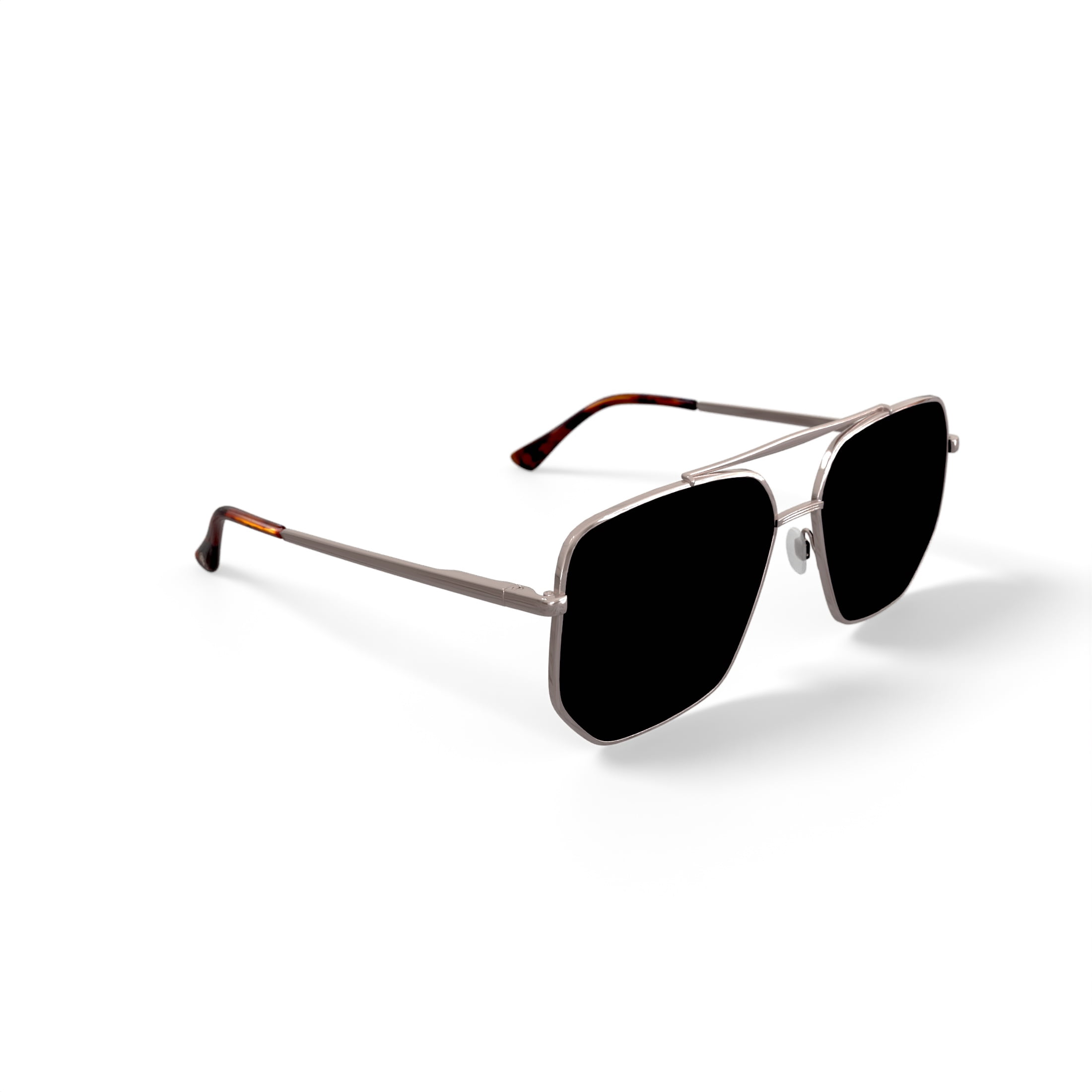Phat Farm Rx'able Mens Sunglasses, Hv110, Gold, 61.0-15.0-145, with Case
