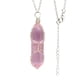 thumbnail image 1 of Collar para mujer, joyería para mujer, colgante de cristal de chakra con punta hexagonal de piedra de cuarzo natural para collar., 1 of 3
