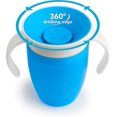 thumbnail image 3 of Miracle 360 Cup, Baby And Sippy Cup, Ideal Sippy, Water And Weaning Cup 6+ To 12 Months, 7 Oz/207 Ml, 2 Pack, Green & Blue, 3 of 5