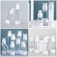 thumbnail image 3 of 6 botellas dispensadoras de loción con bomba de vacío., 3 of 4