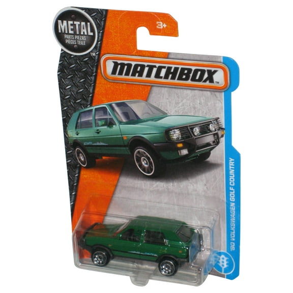 Matchbox Dark Green '90 Volkswagen Golf Country (2016) Die-Cast Toy Car 4/125