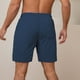 thumbnail image 4 of WILLBEST Pantalones Cortos de Verano para Hombre, Pantalones Cortos de Color Liso con Corbata, Pantalones de Cinco Cuartos Transpirables y Frescos., 4 of 5