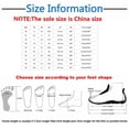 thumbnail image 4 of Women's Flower Appliques Flip Flops Boho Open Toe On Flat Sandals Beach Vacation Slippers, 4 of 9