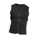 thumbnail image 4 of Traje de baño de neopreno para hombre, cálido, para surf, grueso, con cremallera frontal, negro, térmico, para nadar L, 4 of 9