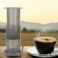 thumbnail image 1 of Plastic Coffee Maker,240ml Plastic Portable Household Portable Coffee Maker Coffee Machine Ultimate Comfort, 1 of 11