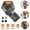 Grey, variant on Heated Scarf for Women Men USB Heating Neck Scarf 3 Level Temperatures Holiday Gifts for Women Men Grey Plaid
