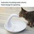 thumbnail image 4 of Fuente de agua para mascotas Swan, fuente de agua electrónica automática silenciosa para gatos y perros, 4 of 8