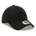thumbnail image 3 of Men's New Era Black New England Patriots Logo 39THIRTY Flex Hat, 3 of 4