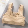 thumbnail image 5 of Women's Seamless Comfortable Lace Sports Bra with Removable Pads, 5 of 10