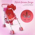 thumbnail image 4 of New York Doll Collection Baby Doll Stroller Unicorn for Ages 1-8, 4 of 6