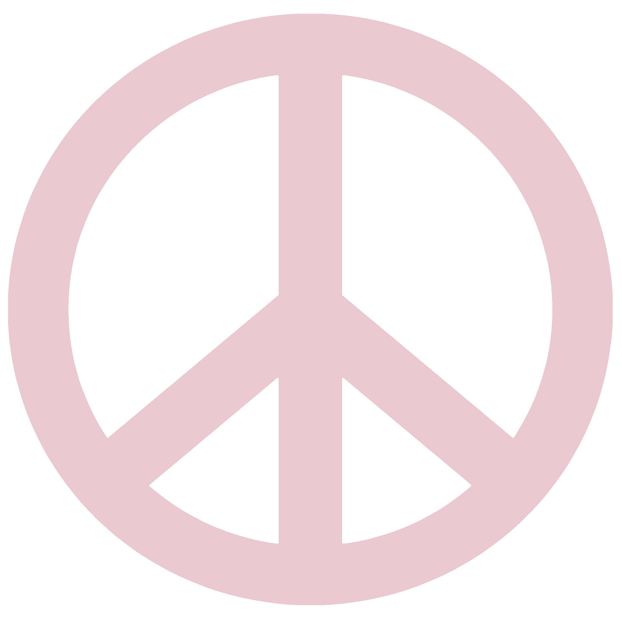 Love Sacred Symbols 2 inch 'Peace Sign' Sticker Sheet Vinyl Decals 