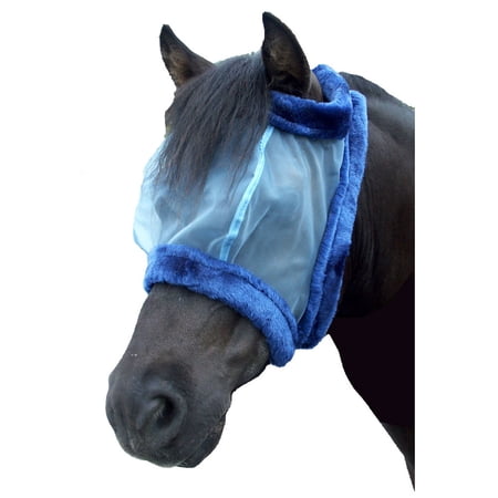 Intrepid 155091 Charlie Bug-Off Shield Fly Mask without Ears, Large Horse