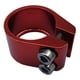thumbnail image 1 of Abrazadera de tija de sillín de bicicleta con doble tornillo, abrazadera de tubo para tija de sillín de bicicleta, soporte para tija de sillín Rojo, 1 of 9