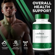 Libonex Pills, Daily Nutrition to Maintain Energy Levels & Overall Wellness, All Natural Supplement to Support Muscle Mass, Official Libo Nex Reviews (60 Capsules)