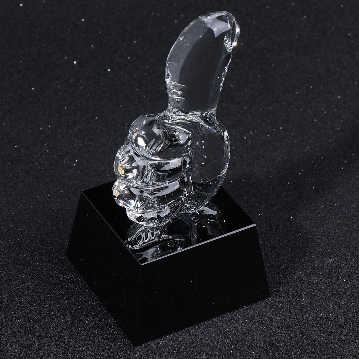 Masteelf 1PC Award Trophy Crystal Reward Prizes Decor Gift Awards Trophy for Sports Competition Games