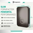 thumbnail image 2 of ChargeWorx 3-in-1 Wireless Charger, Foldable Magnetic Charging Station with 15-Watt Fast Charging, Compatible with iPhone, Samsung, and Other Phones, Smartwatches, and Headphones, Black, 2 of 7