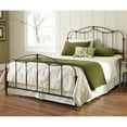 Affinity Metal Headboard Panel with Straight Spindles and Detailed