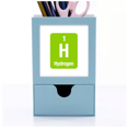 thumbnail image 1 of H Hydrogen Checal Element Science Desk Supplies Organizer Pen Holder Card, 1 of 3