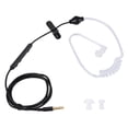 thumbnail image 2 of Auricular de seguridad con tubo de aire con micrófono, auriculares profesionales con cancelación de ruido paraetucir y hacer eJercio, coniOS y auriculares compatibles, auriculares, 2 of 7