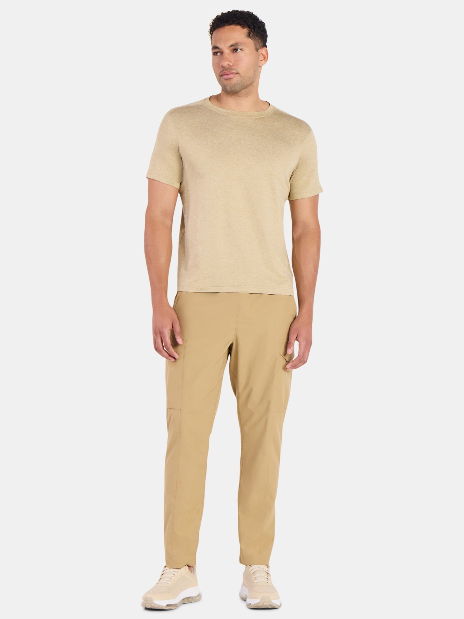 Athletic Works Men's and Big & Tall Men's Soft ButterCore Tee with Short Sleeves, Sizes S-5XL