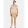 thumbnail image 2 of Athletic Works Men's and Big & Tall Men's Soft ButterCore Tee with Short Sleeves, Sizes S-5XL, 2 of 5