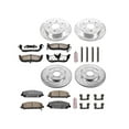 thumbnail image 3 of PowerStop Front and Rear Z36 Truck & Tow Carbon-Fiber Ceramic Brake Pad and Drilled and Slotted Rotor Kit Fits: INFINITI NISSAN Select Models K2804-36, 3 of 9