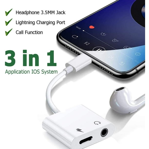 Iphone 7 discount headphone adaptor walmart