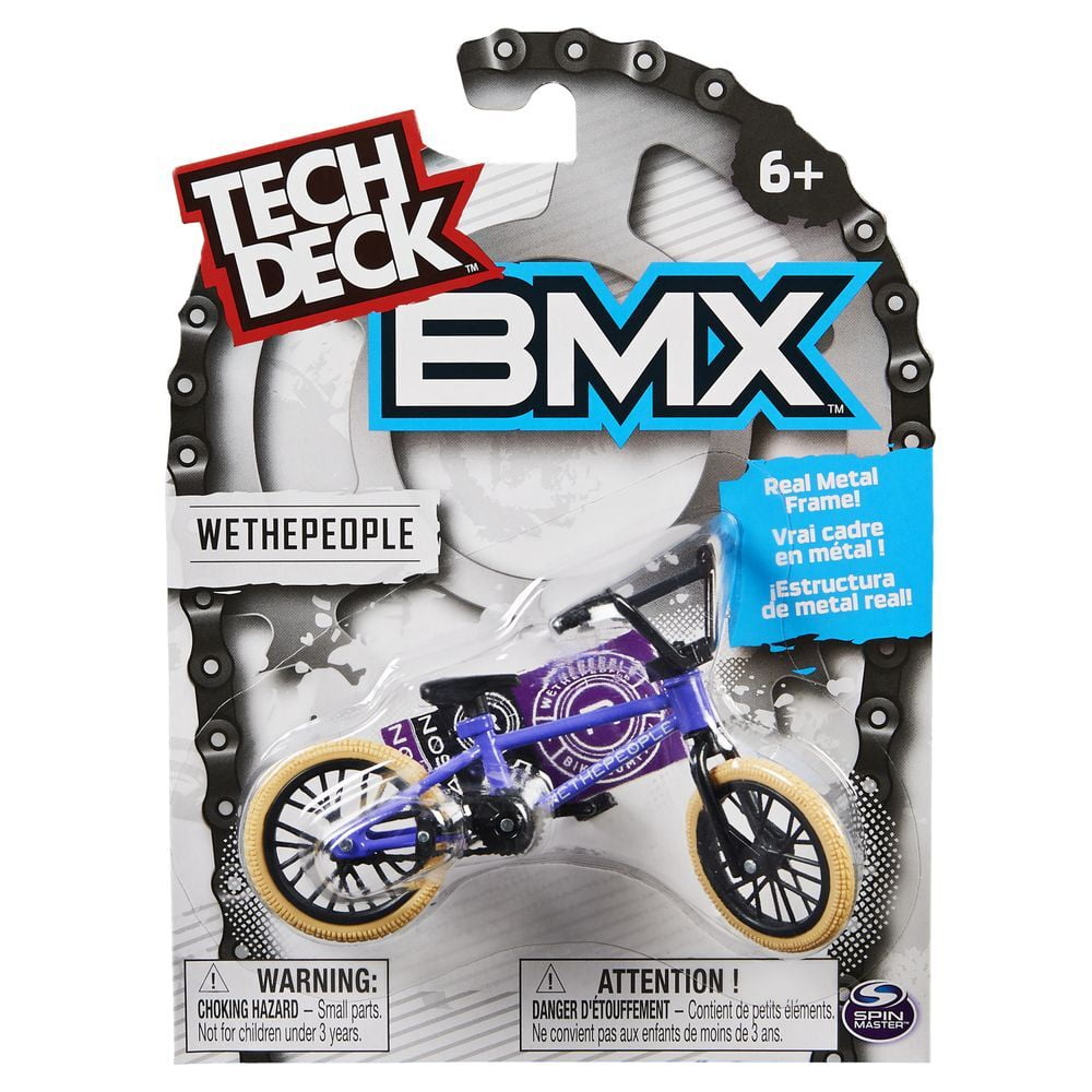 Tech Deck BMX Bike Single We The People BMX Mini Bicycle Purple
