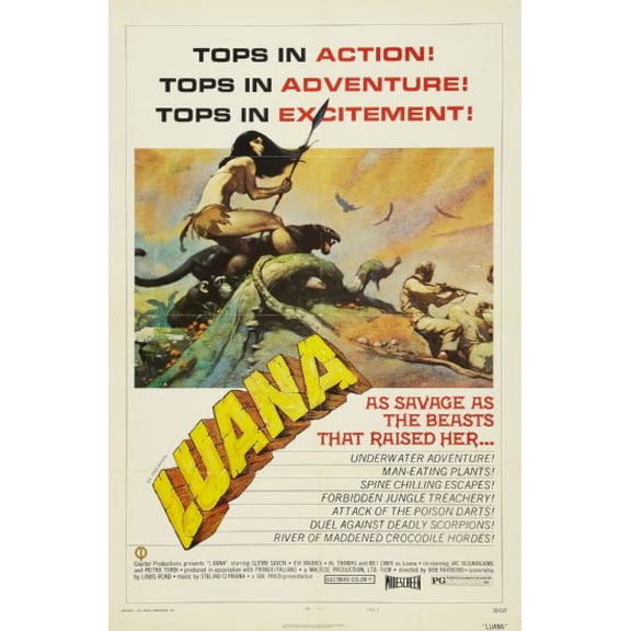 Luana Movie Poster 24Inx36In (61Cm x 91Cm) Art Poster 24x36 Multi-Color Square Adults Best Posters