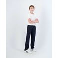 thumbnail image 7 of Real Essentials 3 Pack: Boys' Tricot Open Bottom Fleece-Lined Sweatpants with Pockets, 7 of 7