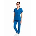 thumbnail image 2 of Uniforme Médico Dama, Enfermera, terapeuta, Doctora M11 AZUL MED, 2 of 4