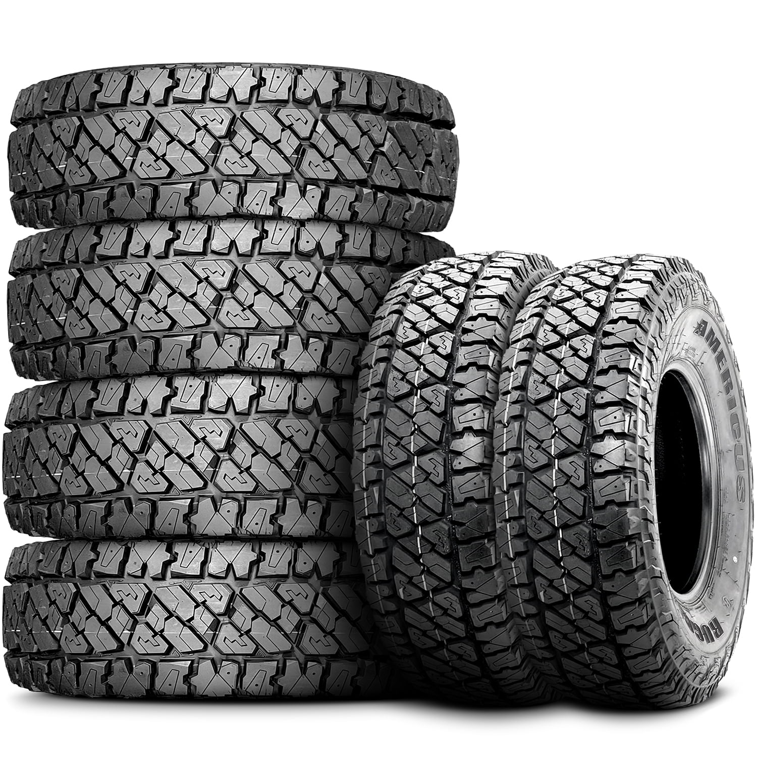 Americus Rugged A/TR LT 275/65R18 Load E 10 Ply Terrain Tires