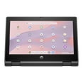 thumbnail image 2 of HP Fortis x360 11 G5 Chromebook - Flip design - Intel N-series - N100 / up to 3.4 GHz - Chrome OS - UHD Graphics - 8 GB RAM - 64 GB eMMC - 11.6" IPS touchscreen 1366 x 768 (HD) - Wi-Fi 6E, Bluetooth - jack black - kbd: US, 2 of 11