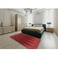 thumbnail image 4 of Ahgly Company Indoor Square Patterned Love Red Area Rugs, 7' Square, 4 of 6
